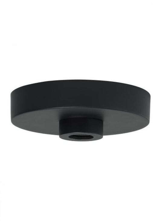 Visual Comfort Modern Line-Voltage Shallow Canopy Plated Brass