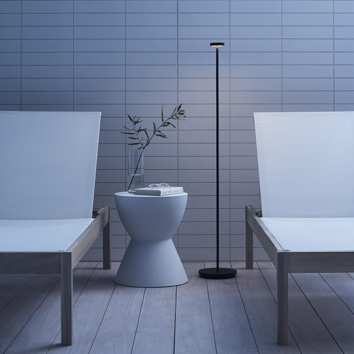 Visual Comfort & Co. Modern Collection Moneta Medium Rechargeable Floor Lamp, Visual Comfort & Co. Modern Collection SLFL53727B 70PNMU2