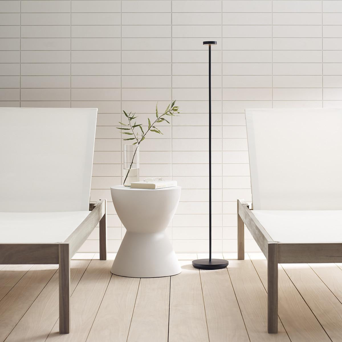 Visual Comfort & Co. Modern Collection Moneta Medium Rechargeable Floor Lamp, Visual Comfort & Co. Modern Collection SLFL53727B 70PNMU2