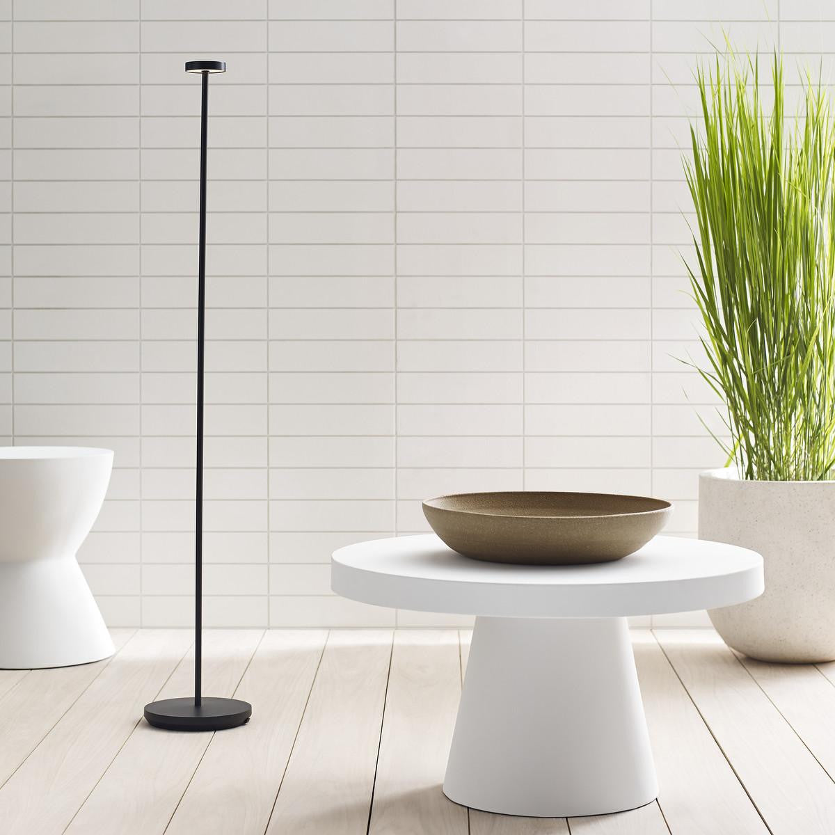Visual Comfort & Co. Modern Collection Moneta Medium Rechargeable Floor Lamp, Visual Comfort & Co. Modern Collection SLFL53727B 70PNMU2