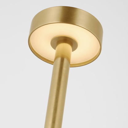 Visual Comfort & Co. Modern Collection Moneta Short Accent Rechargeable Table Lamp, Visual Comfort & Co. Modern Collection SLTB53327HAB 70PNNPA