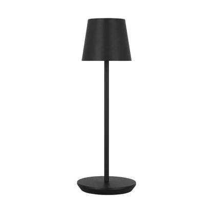 Visual Comfort Modern Nevis Accent Rechargeable Table Lamp Black