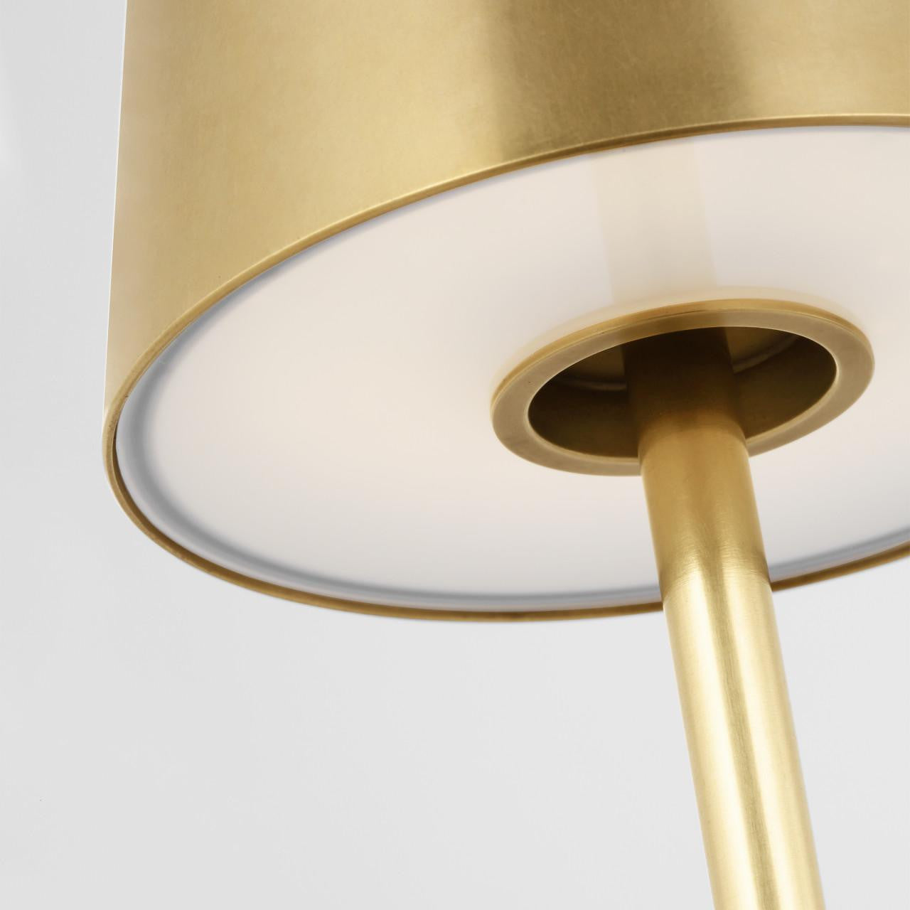 Visual Comfort & Co. Modern Collection Nevis Short Accent Rechargeable Table Lamp