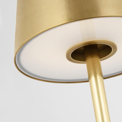 Visual Comfort & Co. Modern Collection Nevis Short Accent Rechargeable Table Lamp