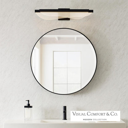 Visual Comfort Modern Nyra Bath Sconce Brass