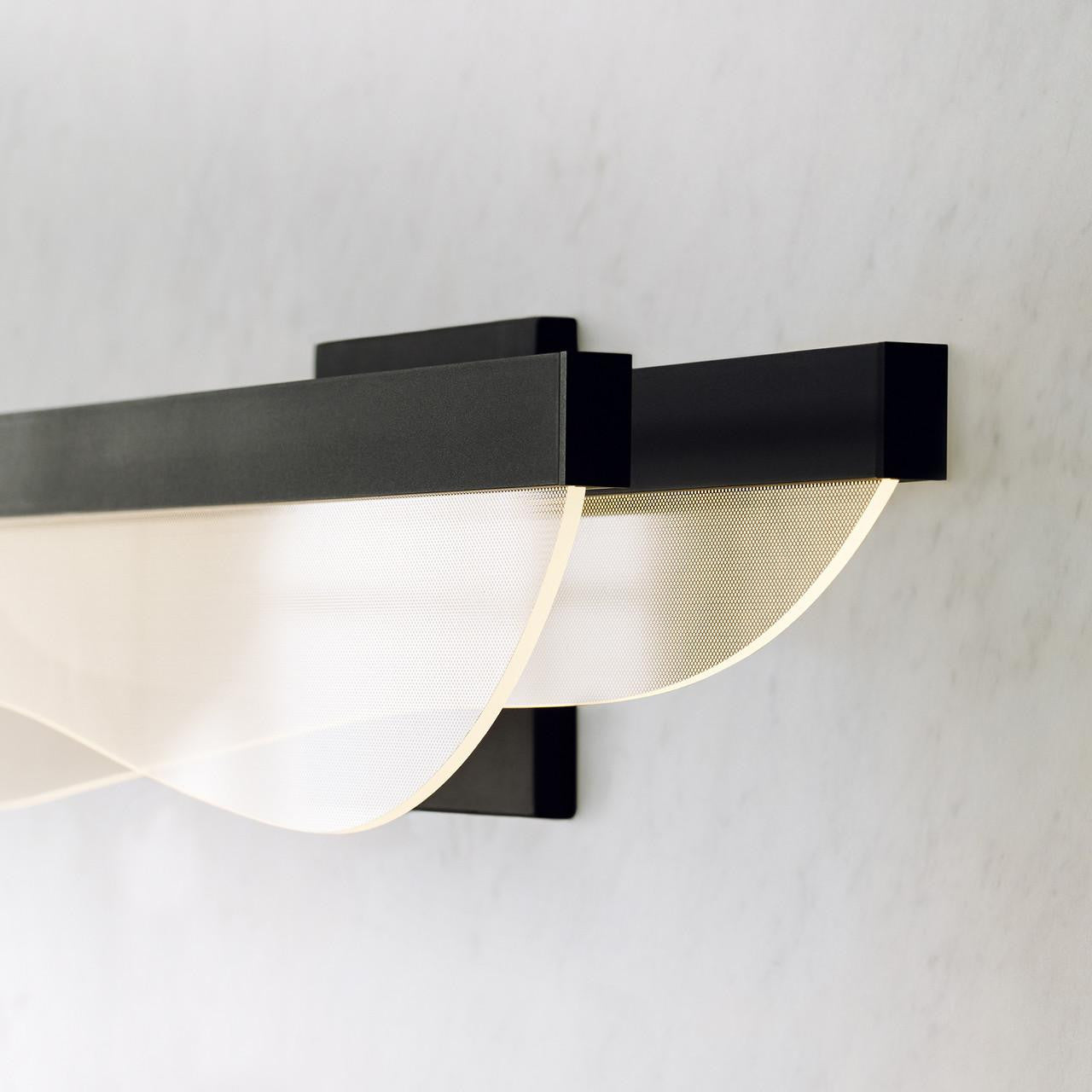 Visual Comfort Modern Nyra Bath Sconce Nickel