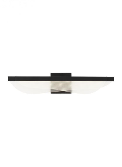 Visual Comfort Modern Nyra Bath Sconce Black