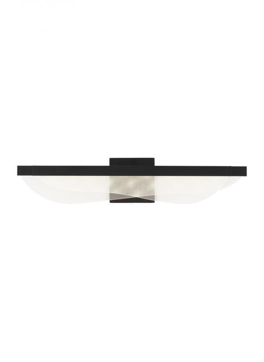 Visual Comfort Modern Nyra Bath Sconce Black