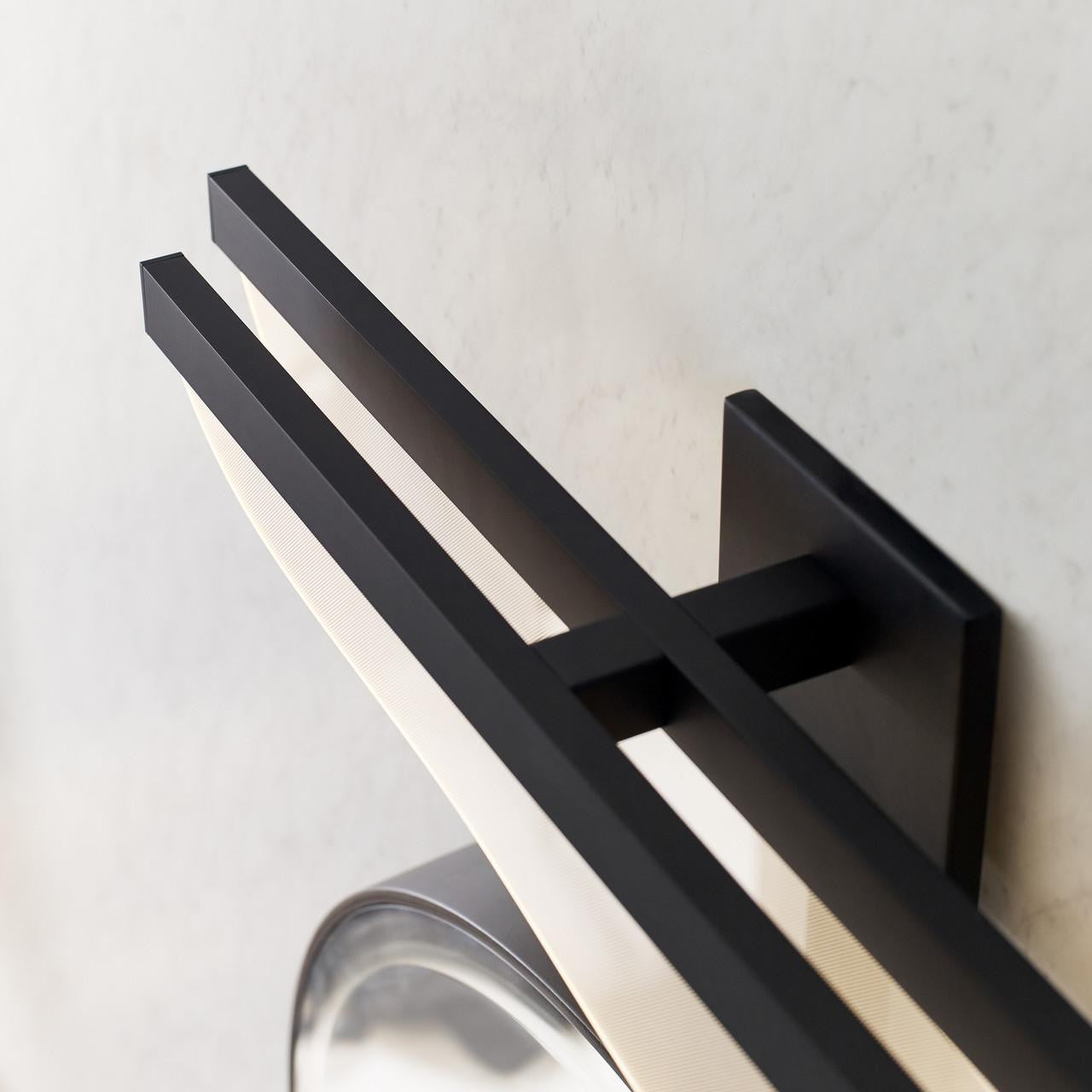 Visual Comfort Modern Nyra Bath Sconce Nickel