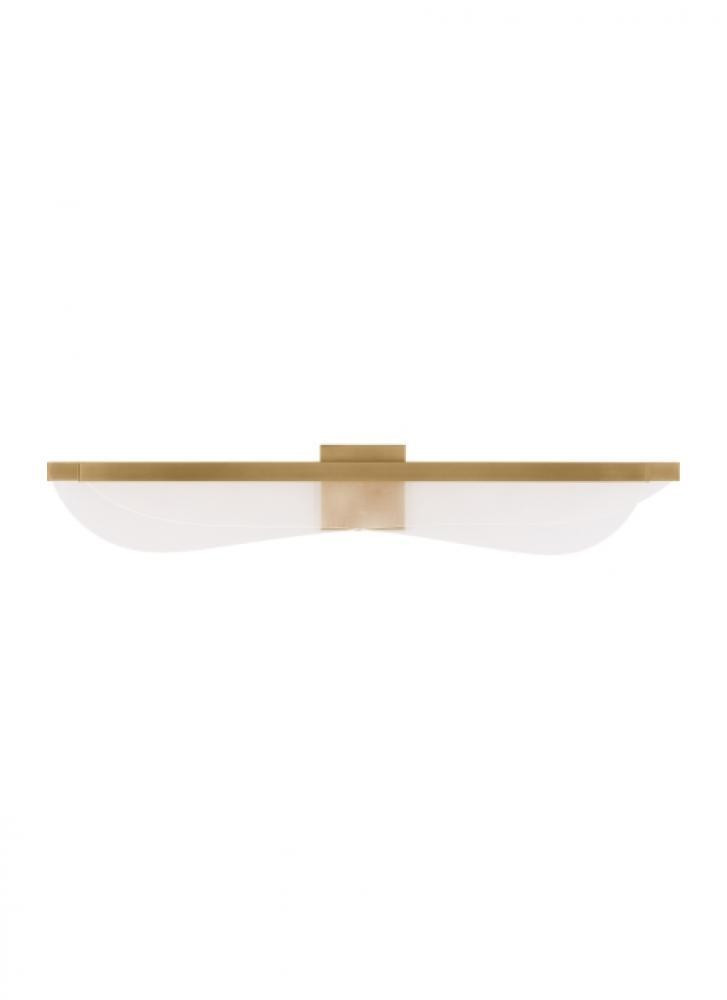 Visual Comfort Modern Nyra Bath Vanity Plated Brass