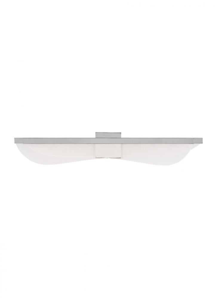 Visual Comfort Modern Nyra Bath Vanity Polished Nickel