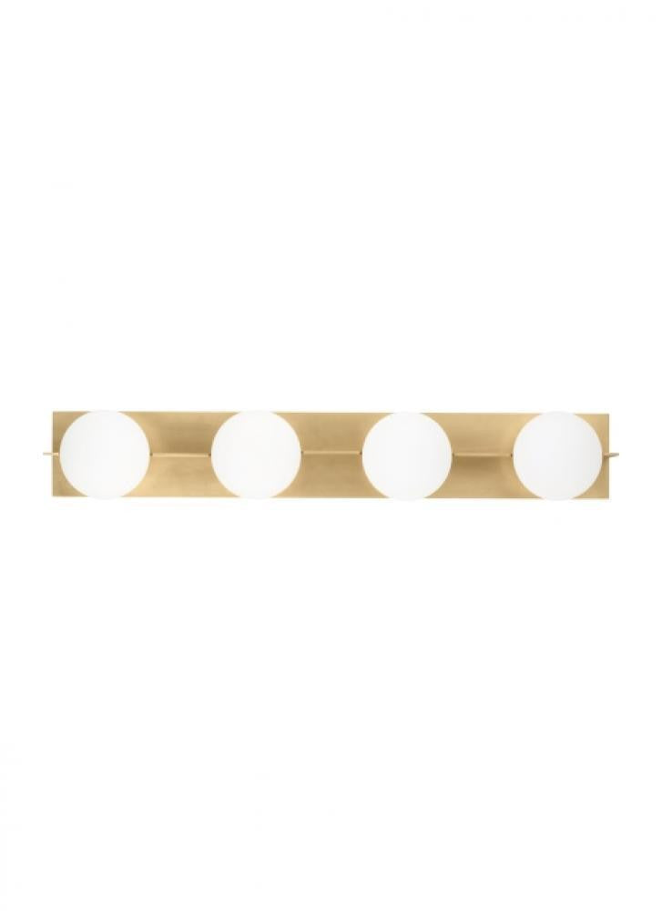 Visual Comfort Modern Orbel Bath Vanity Natural Brass