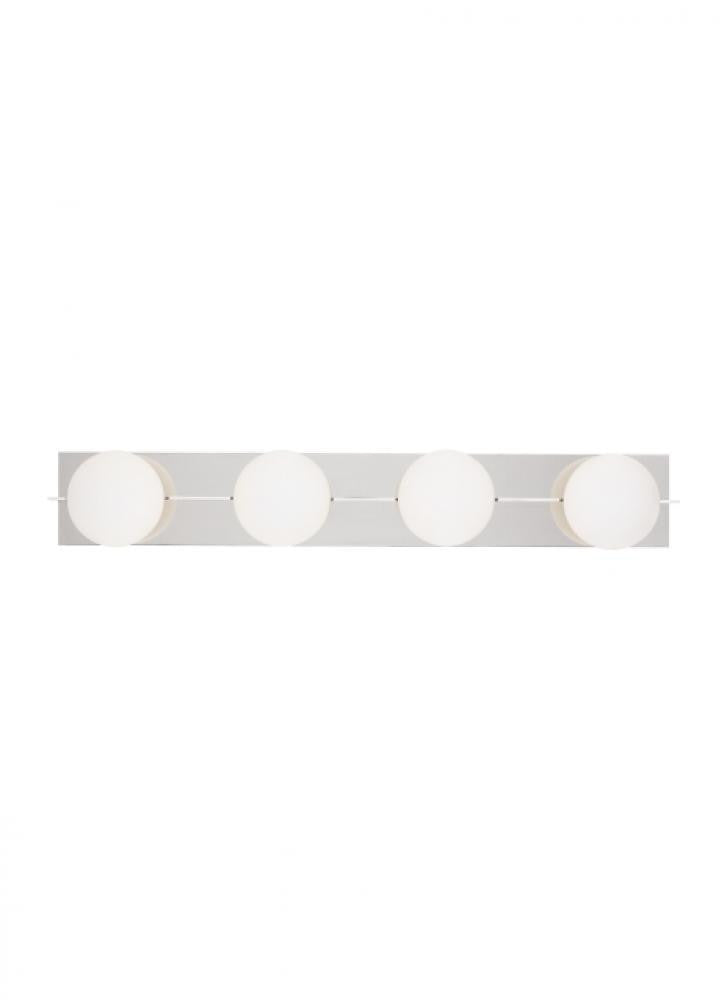 Visual Comfort Modern Orbel Bath Vanity Polished Nickel