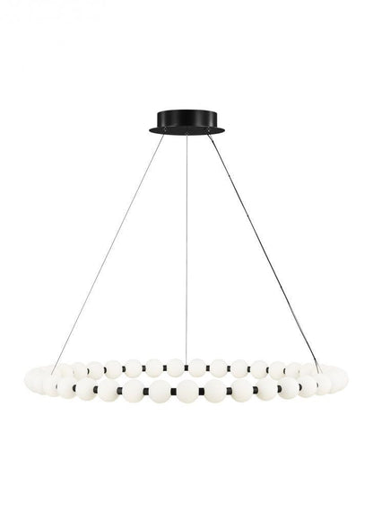 Visual Comfort Modern Orbet Chandelier Brass