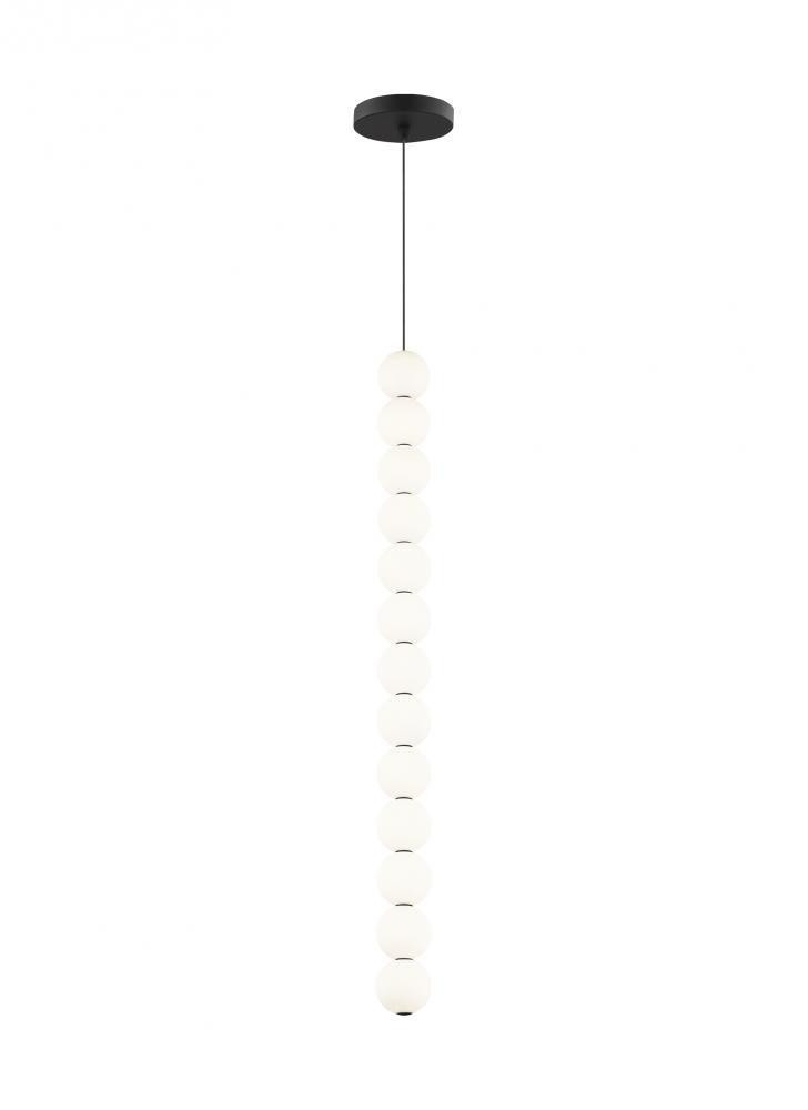 Visual Comfort Modern Orbet Pendant Black