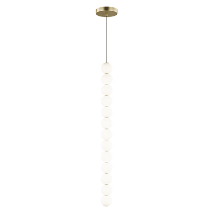 Visual Comfort Modern Orbet Pendant Brass