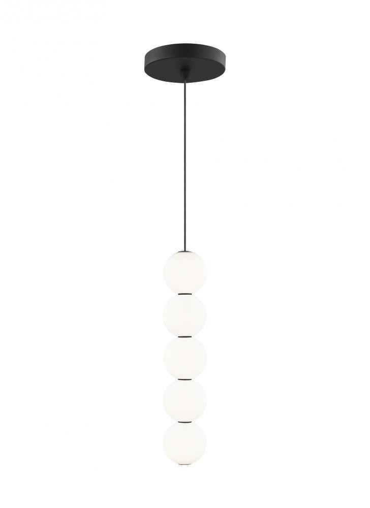 Visual Comfort Modern Orbet Pendant Black