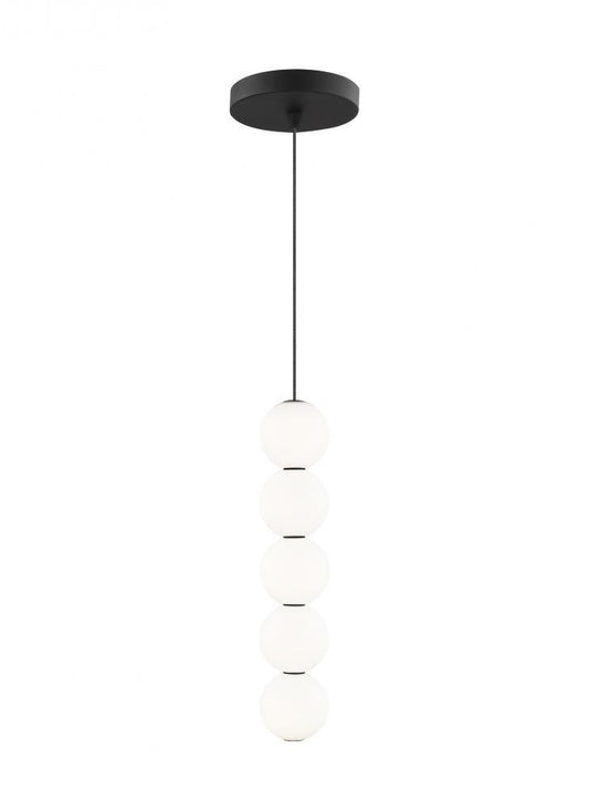 Visual Comfort Modern Orbet Pendant Black