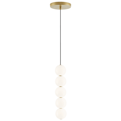 Visual Comfort Modern Orbet Pendant Brass