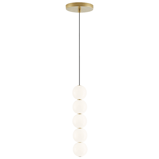 Visual Comfort Modern Orbet Pendant Brass