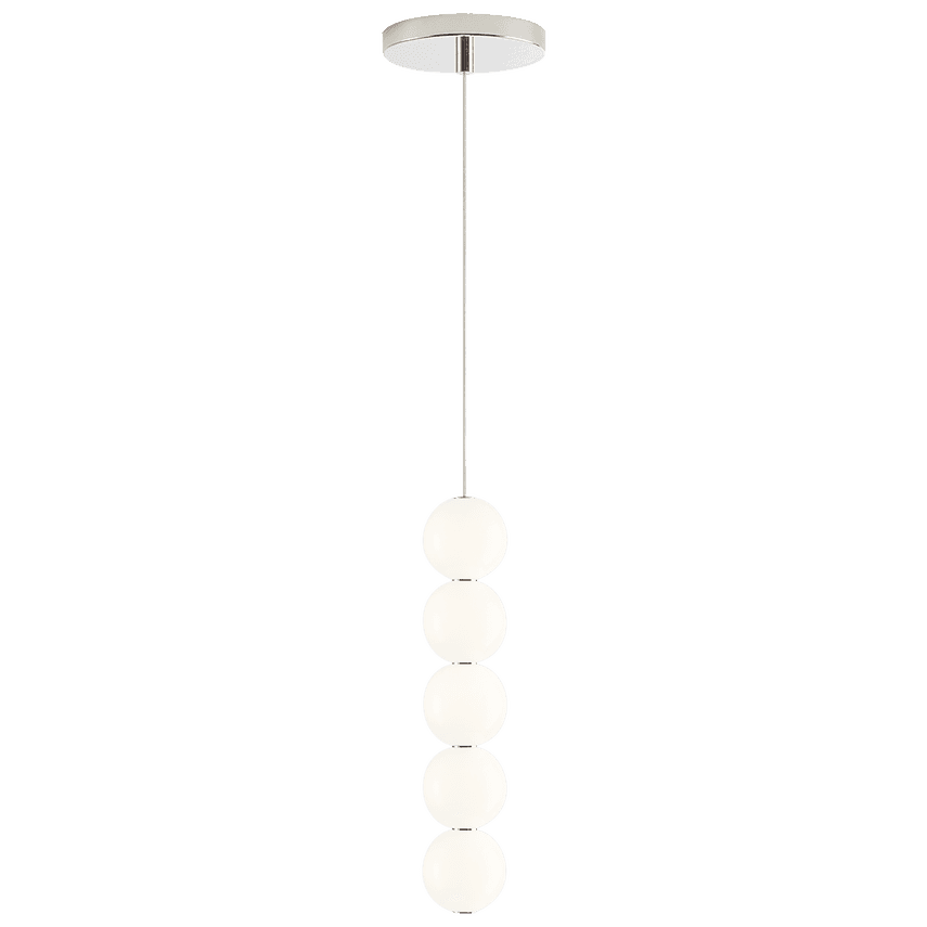 Visual Comfort Modern Orbet Pendant Nickel
