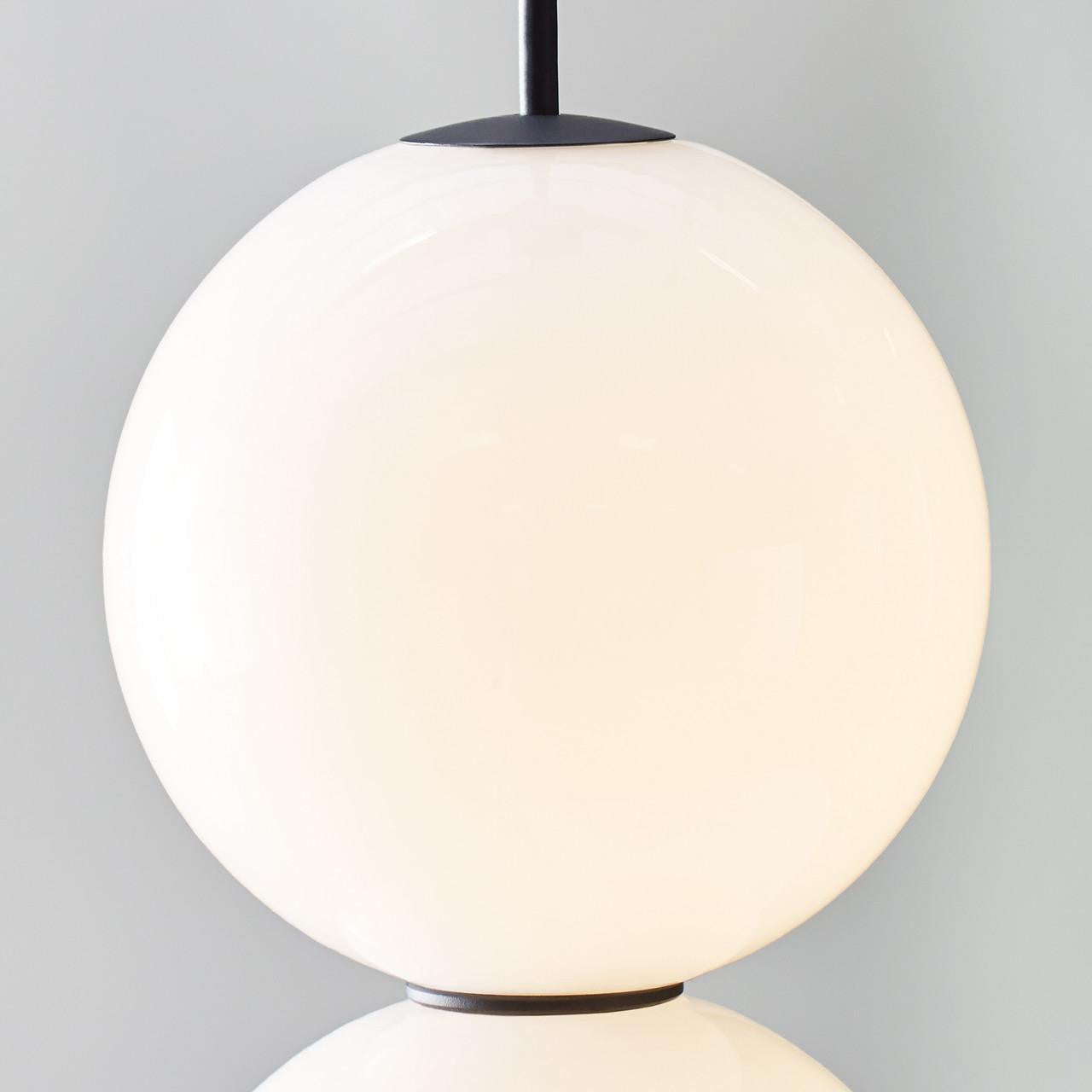 Visual Comfort & Co. Modern Collection Orbet Pendant, 9-Light, LED, Black, 24.2"H (700TDOBT9B-LED927 70PGALK)