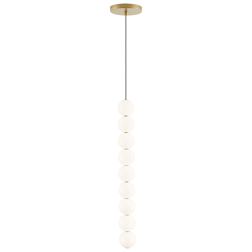 Visual Comfort Modern Orbet Pendant Brass