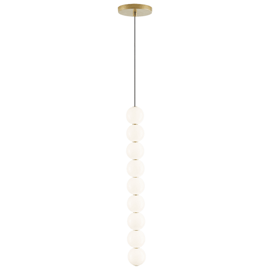 Visual Comfort Modern Orbet Pendant Brass
