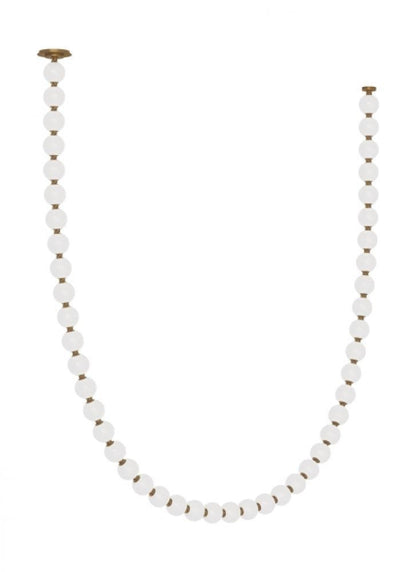 Visual Comfort Modern Perle Chandelier Natural Brass