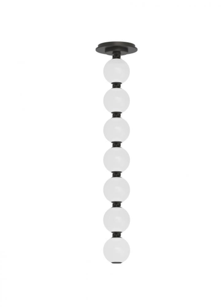 Visual Comfort Modern Perle Pendant Dark Bronze