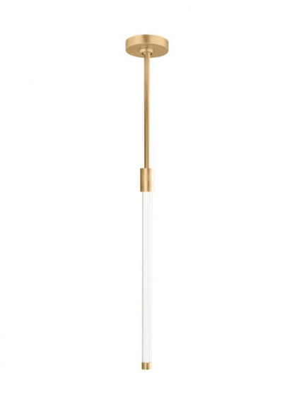 Visual Comfort Modern Phobos Small Pendant Natural Brass