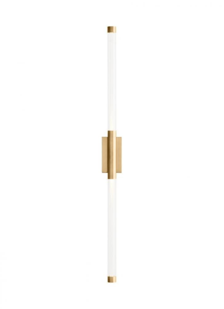 Visual Comfort Modern Phobos Wall Sconce Natural Brass