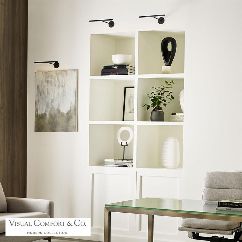 Visual Comfort Modern Plural Dome Picture Light Polished Nickel