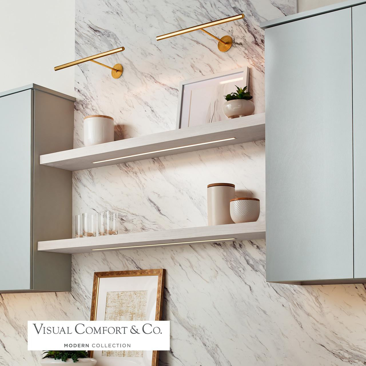 Sconces-Visual Comfort & Co. Modern Collection-700PLUF18