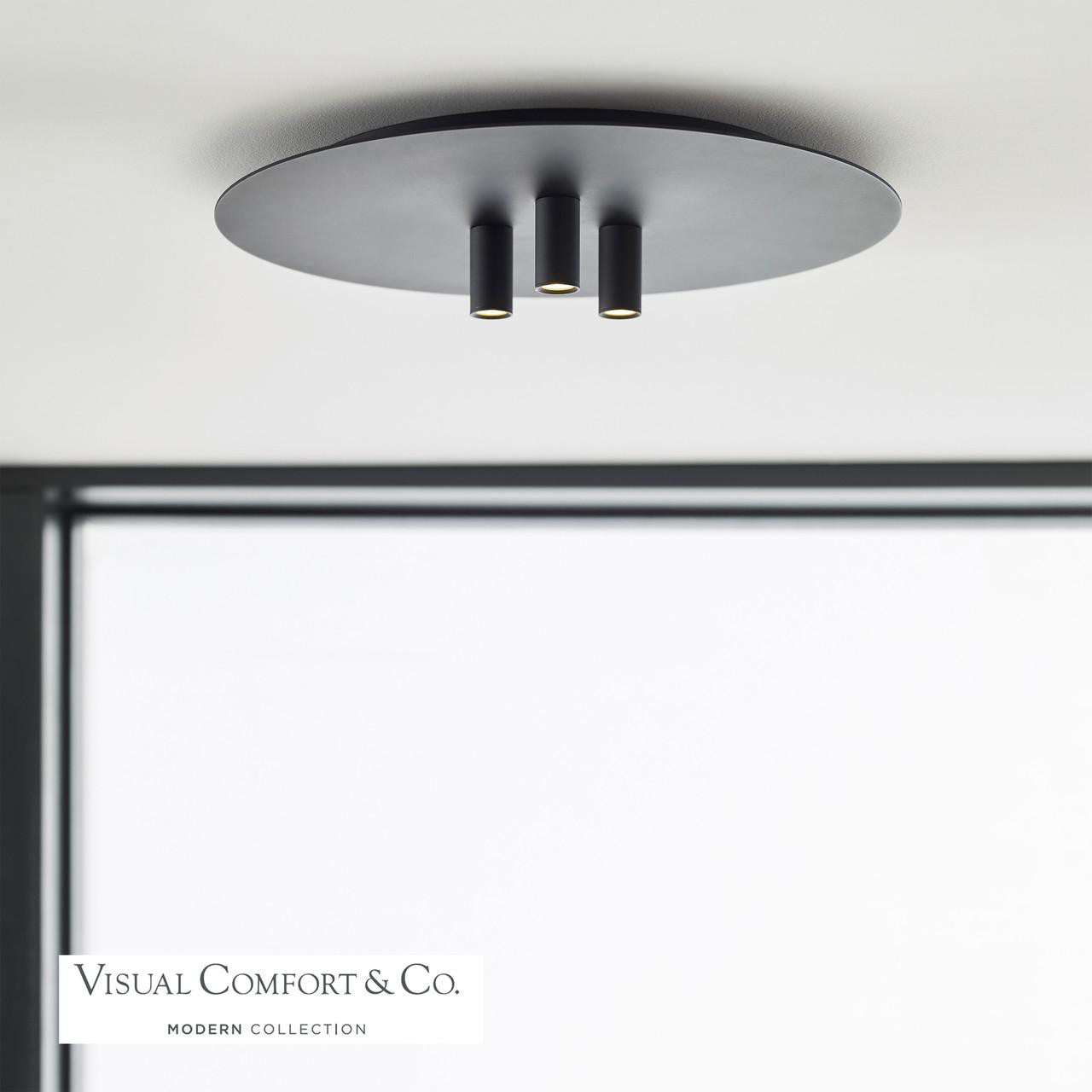 Visual Comfort & Co. Modern Collection Ponte LED Flush Mount 277V