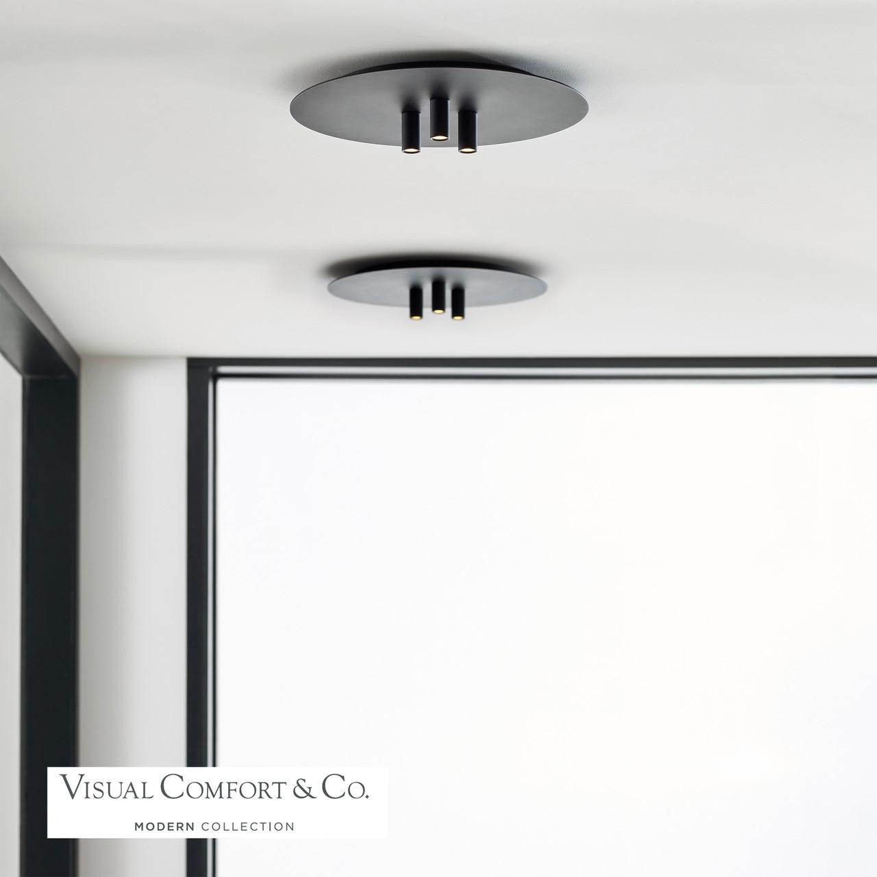Visual Comfort & Co. Modern Collection Ponte LED Flush Mount 277V