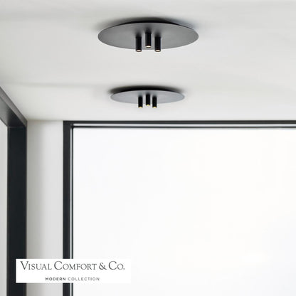 Visual Comfort & Co. Modern Collection Ponte LED Flush Mount 277V