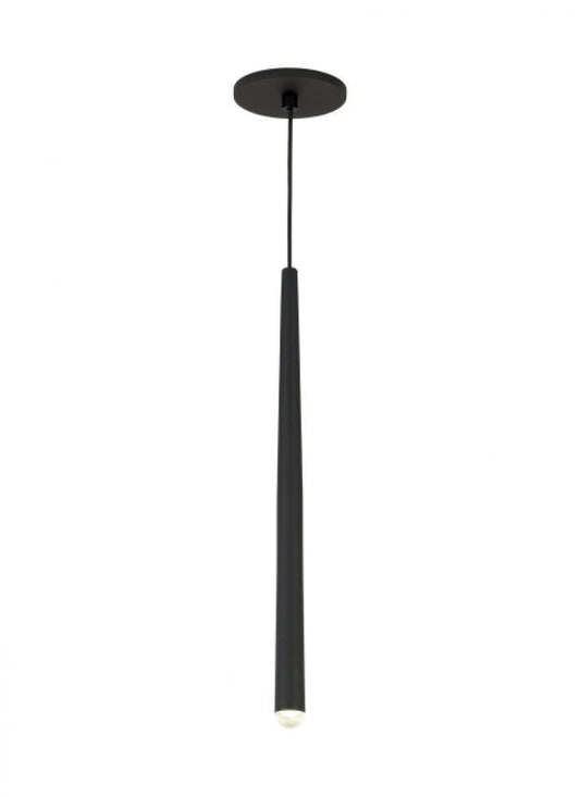 Visual Comfort Modern Pylon Light Pendant Nightshade Black