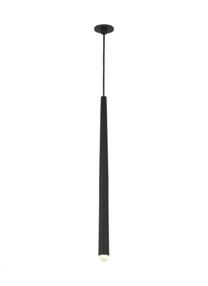 Visual Comfort Modern Pylon Port Alone Pendant Nightshade Black