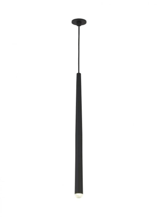 Visual Comfort Modern Pylon Port Alone Pendant Nightshade Black