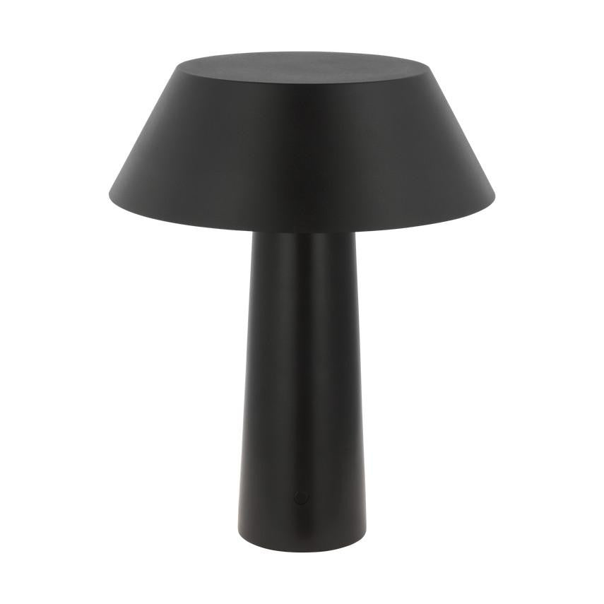 Visual Comfort Modern Sesa Accent Rechargeable Table Lamp Black