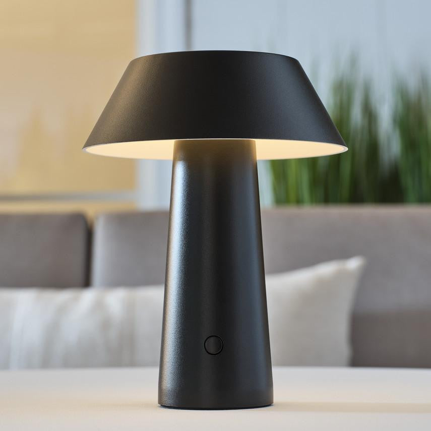 Visual Comfort & Co. Modern Collection Sesa Short Accent Rechargeable Table Lamp