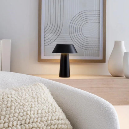 Visual Comfort & Co. Modern Collection Sesa Short Accent Rechargeable Table Lamp