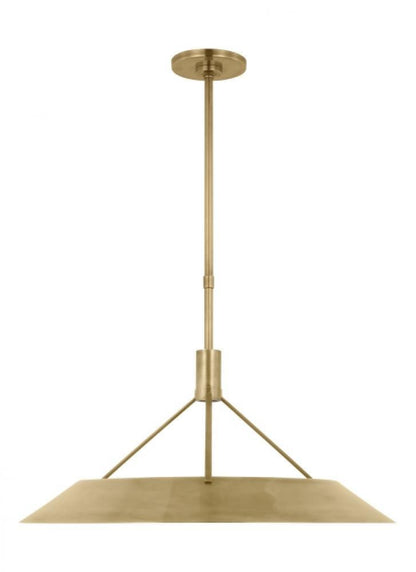 Visual Comfort Modern Sospeso X-Large Pendant Natural Brass