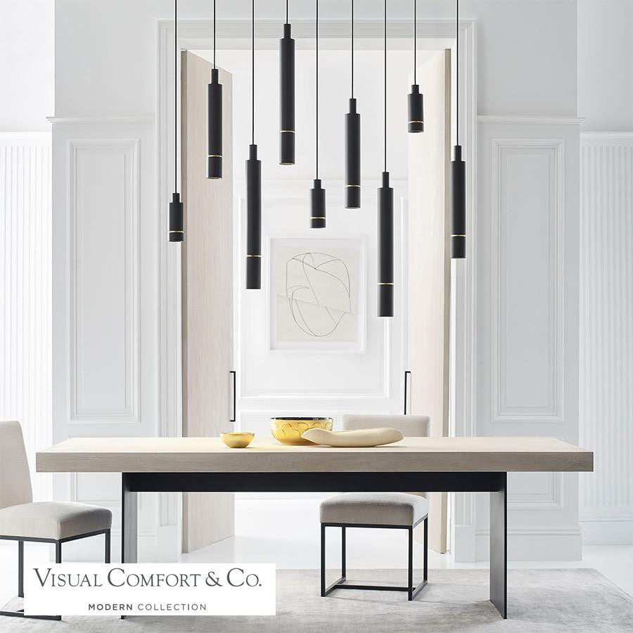 Visual Comfort Modern Sottile X-Large Pendant Natural Brass