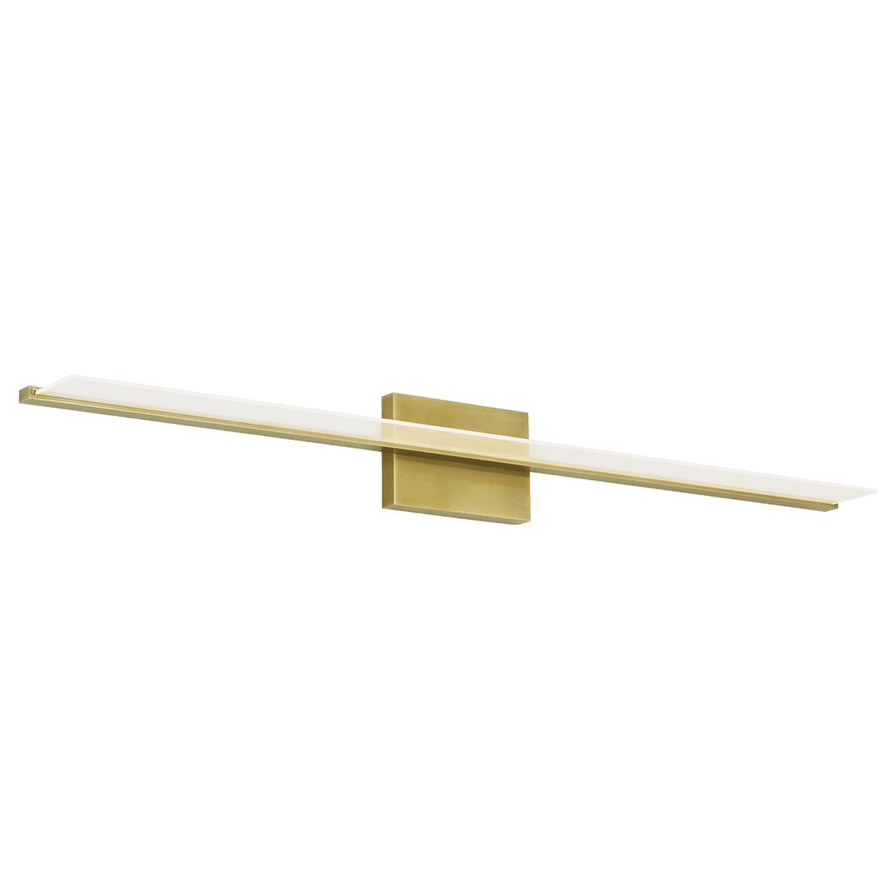 Visual Comfort Modern Span Bath Sconce Brass