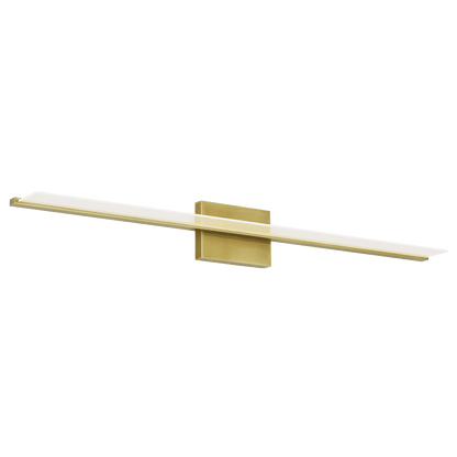 Visual Comfort Modern Span Bath Sconce Brass