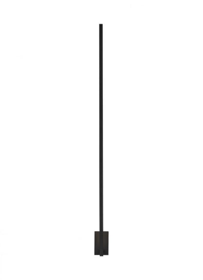 Visual Comfort Modern Stagger Large Wall Sconce Nightshade Black