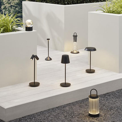 Visual Comfort & Co. Modern Collection Tawa Accent Rechargeable Table Lamp