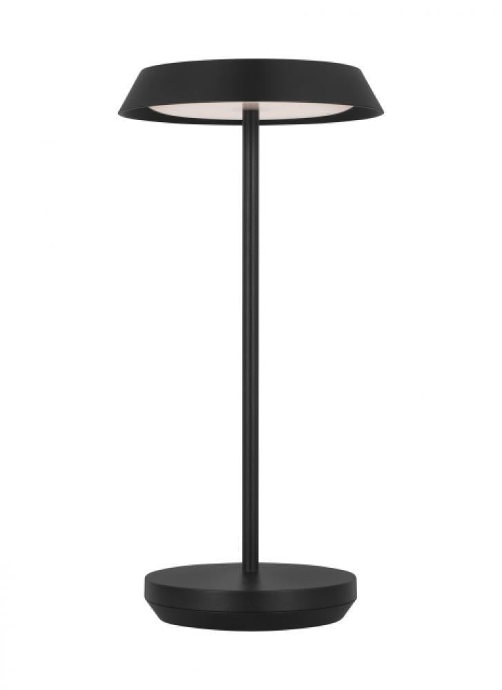 Visual Comfort Modern Tepa Accent Rechargeable Table Lamp Black